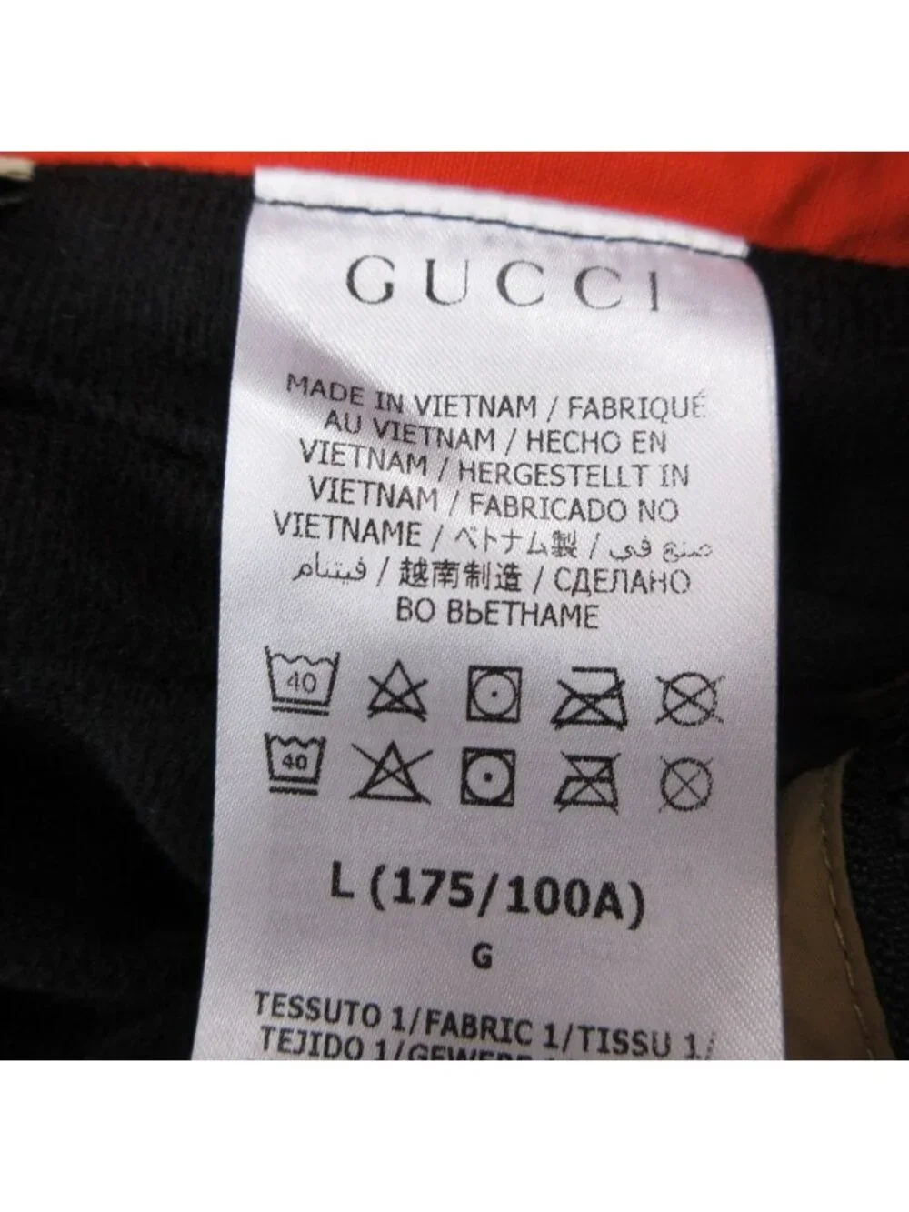 Gucci the North Face Overall Jumps Overalls Logo Embroidery Orange LL